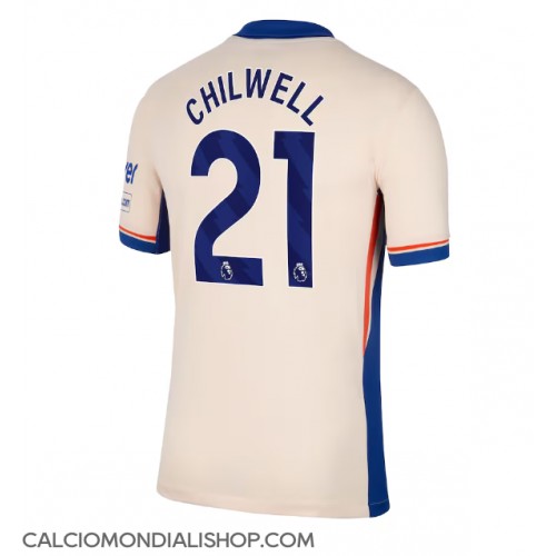 Maglie da calcio Chelsea Ben Chilwell #21 Seconda Maglia 2024-25 Manica Corta